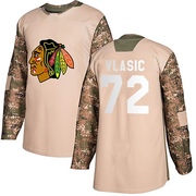 Adidas Alex Vlasic Chicago Blackhawks Authentic Veterans Day Practice Jersey - Camo