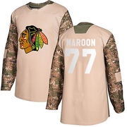 Adidas Pat Maroon Chicago Blackhawks Authentic Veterans Day Practice Jersey - Camo