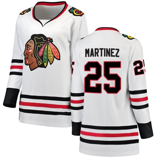 Fanatics Branded Alec Martinez Chicago Blackhawks Women's Breakaway Away Jersey - White