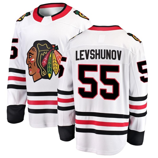 Fanatics Branded Artyom Levshunov Chicago Blackhawks Breakaway Away Jersey - White